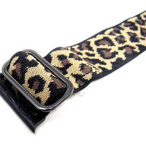 Apple Watch Band Fabric Leopard Series 8 41mm Adjustable Private US Seller #7c